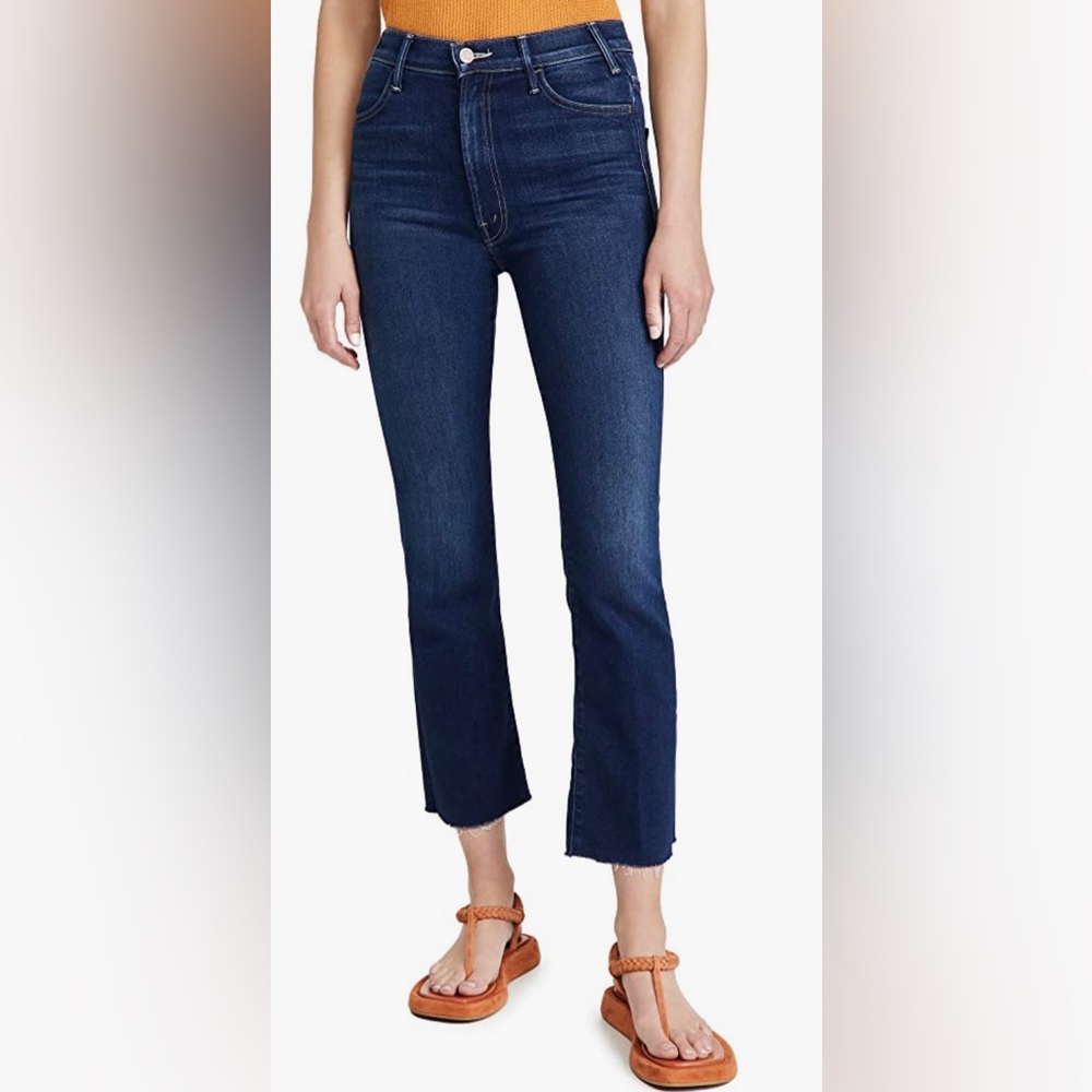 MOTHER Women's The Hustler Ankle Fray Jeans